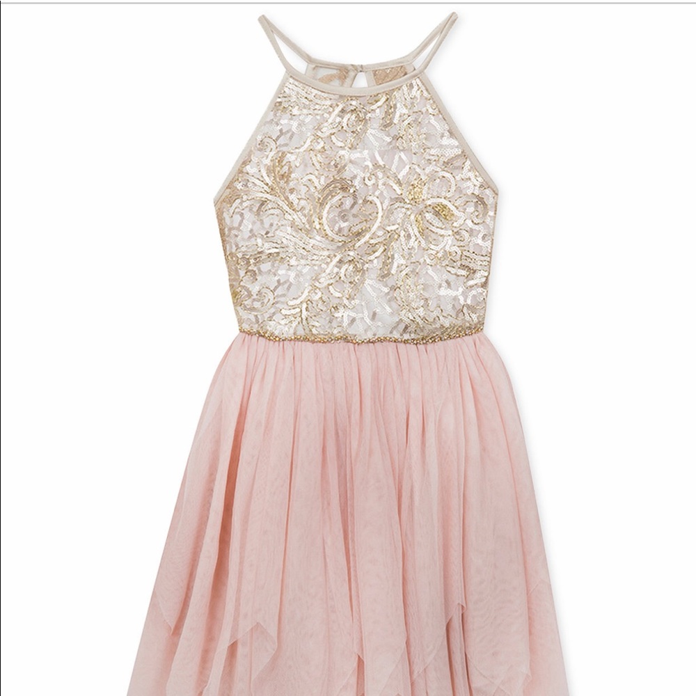 Rare Editions dress gown Easter holiday special formal prom Girls plus size